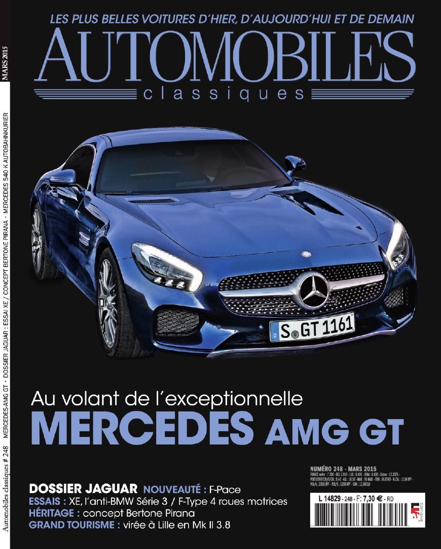 Журнал Automobiles Classiques N 248, Mars 2015